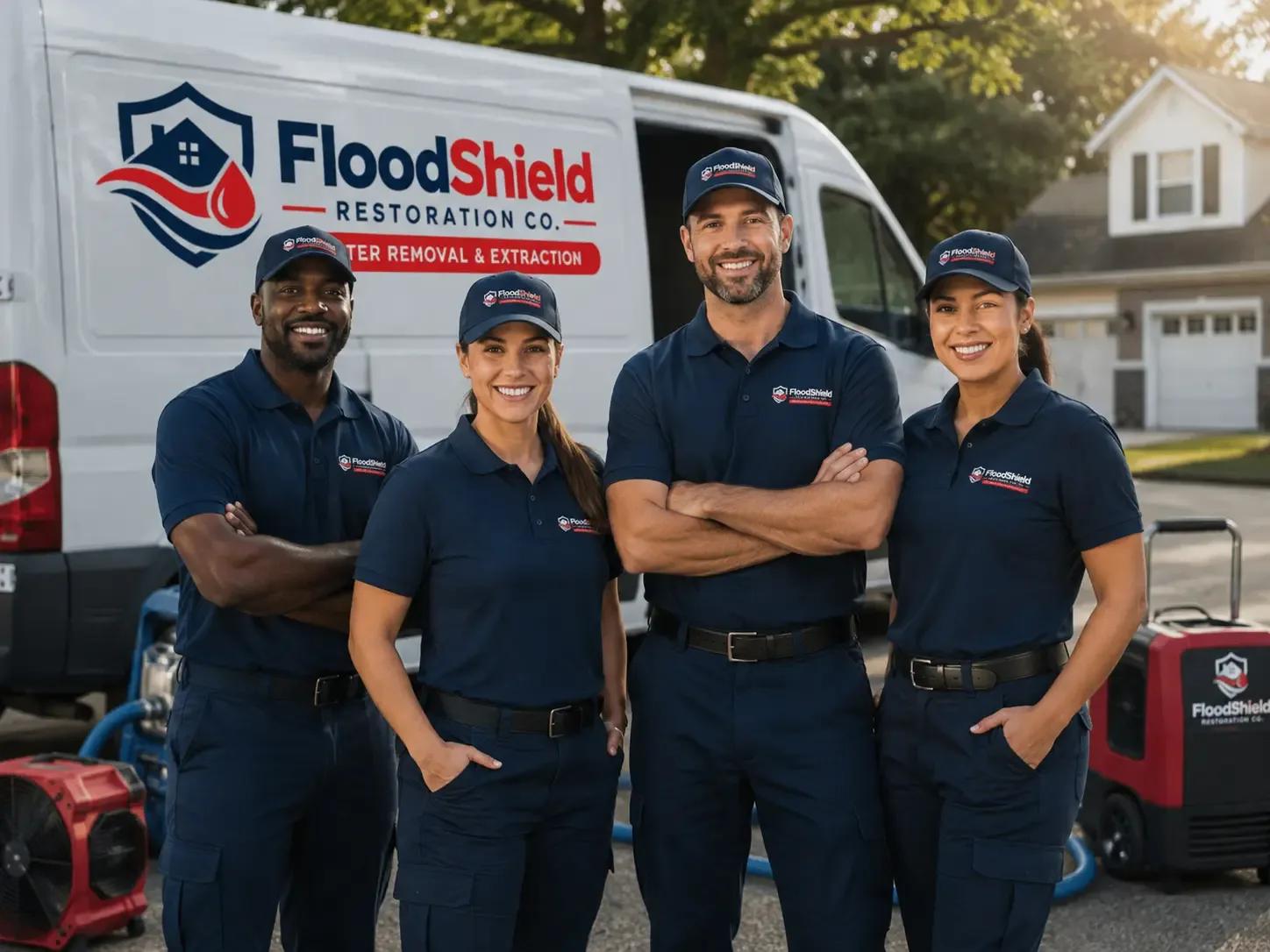 Flood Damage Restoration company in Fultonham, OH