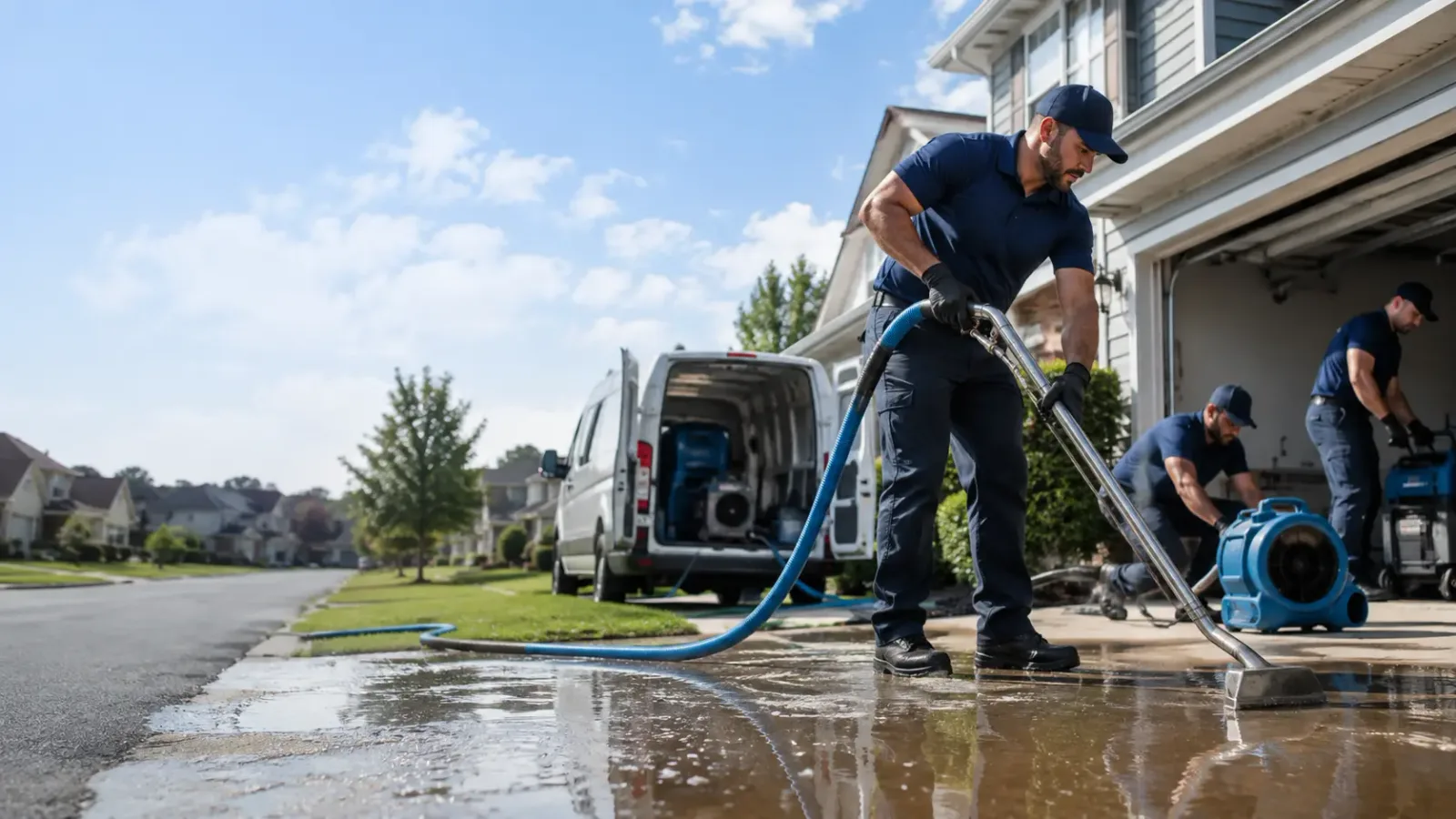 Flood Damage Restoration in Fultonham, OH